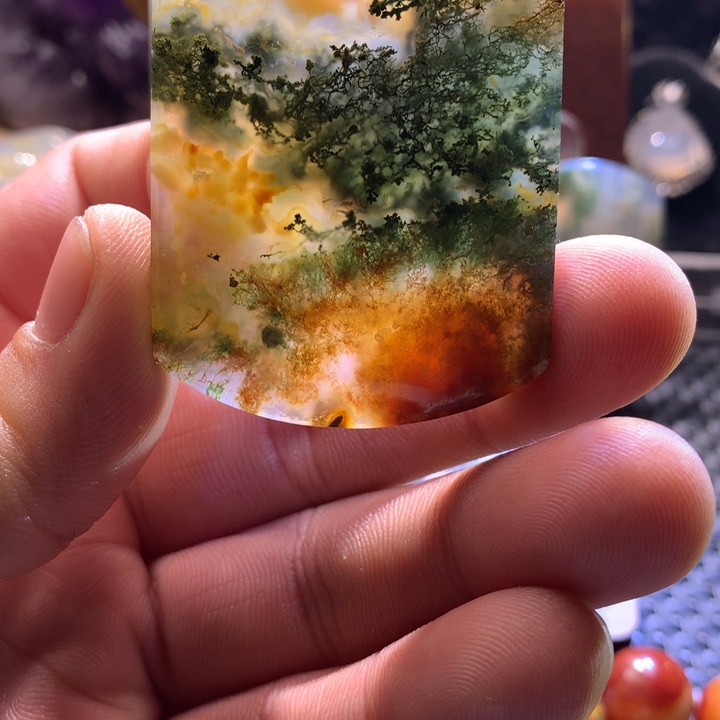 老***友玛瑙/玉髓未镶嵌颈饰