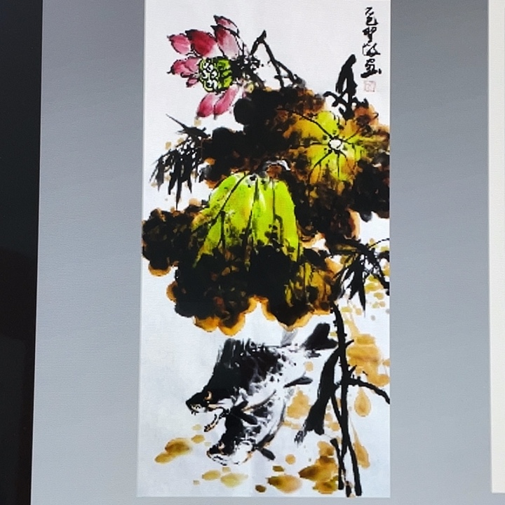 国画张圣敏先生纯手绘作品