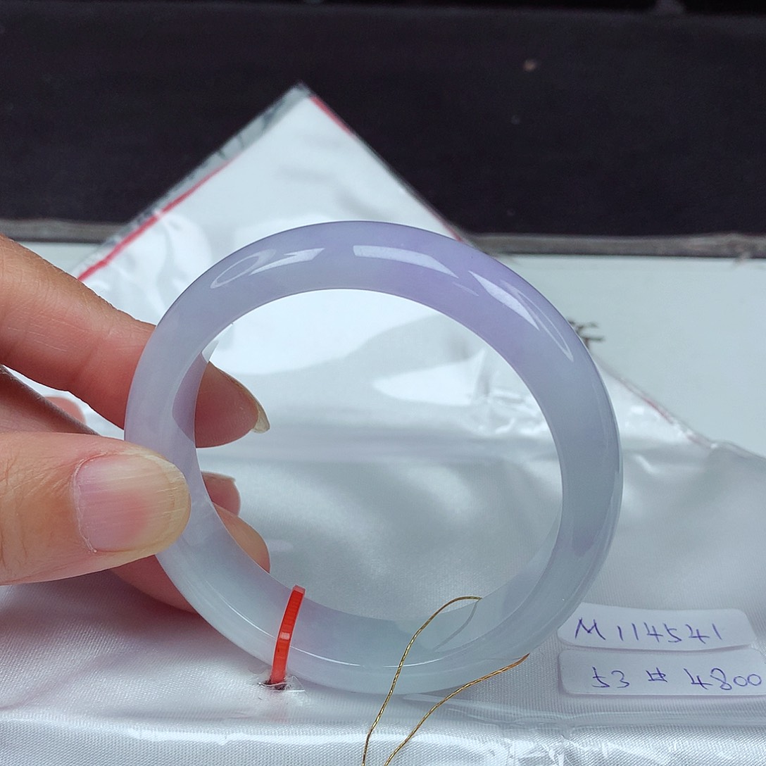 未镶嵌手镯翡翠53圈4541