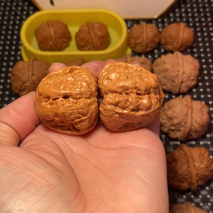 静***阳把件文玩核桃四开大腿肌肉蛙