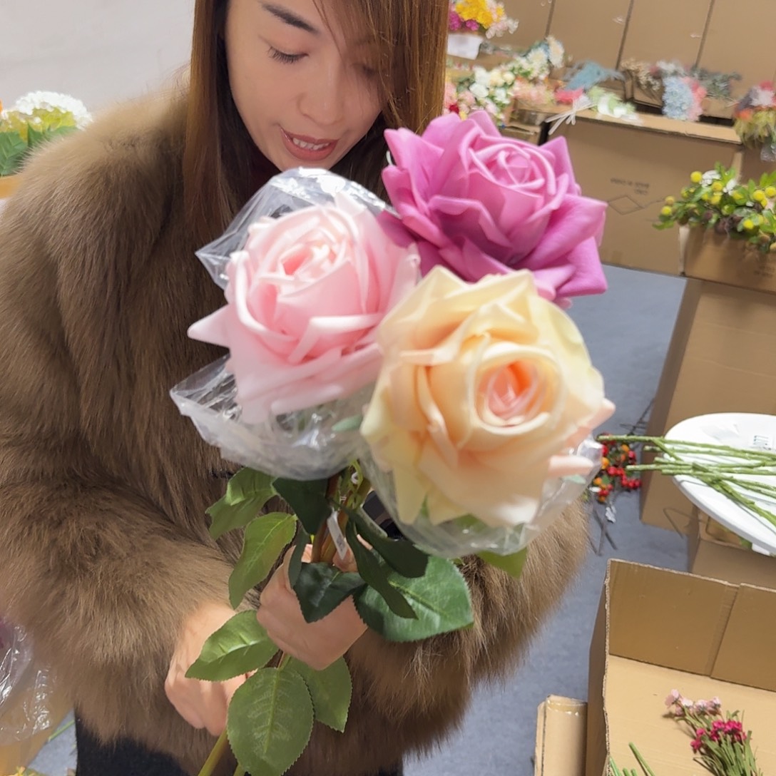 157号「闪购」仿真花，公主请下单