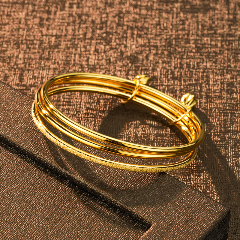 足银手镯 三生三世手镯时尚百搭不掉色经典传承精美