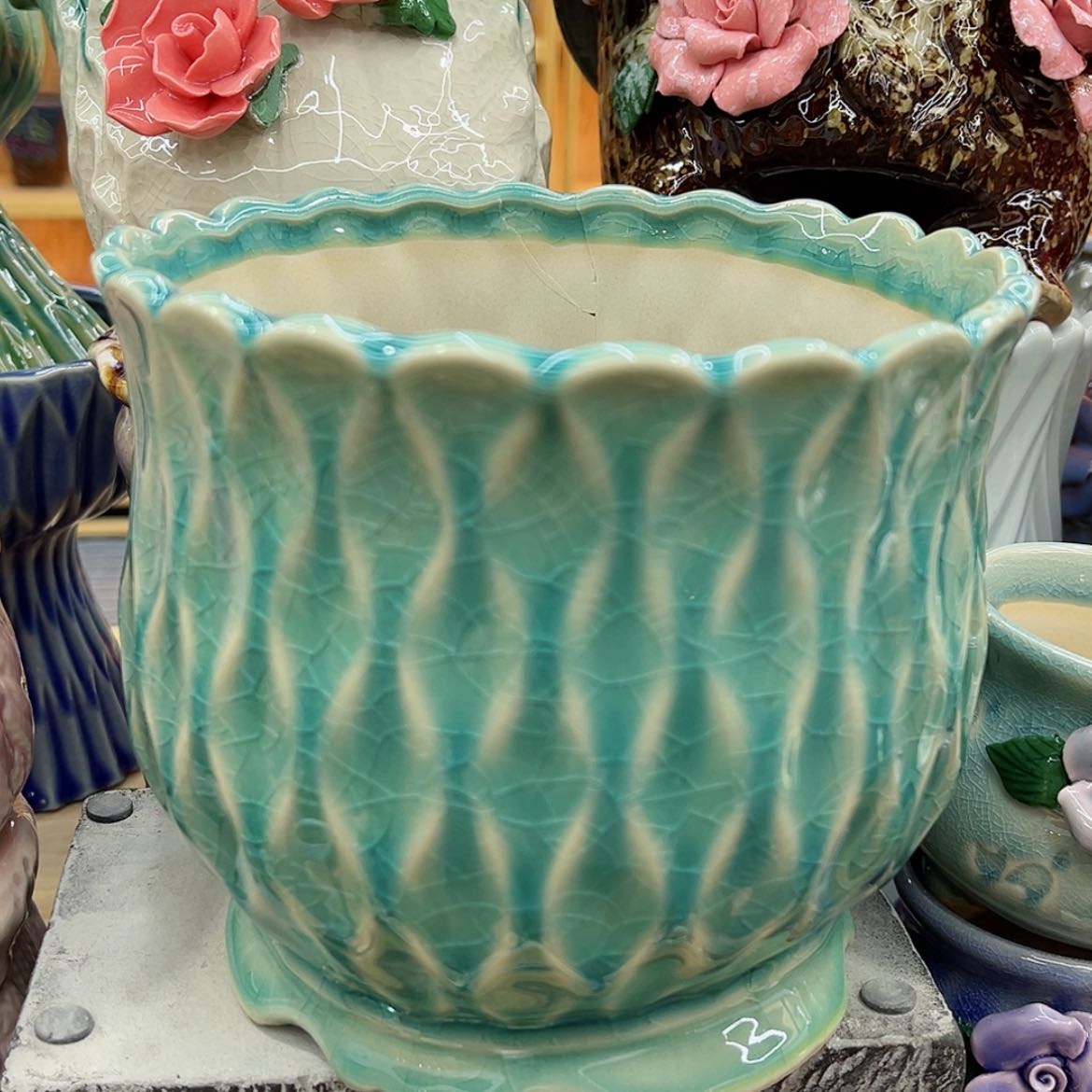 【闪购商品】陶瓷花盆