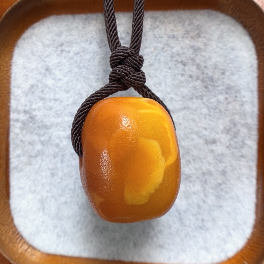 蜜蜡颈饰未镶嵌蜜蜡