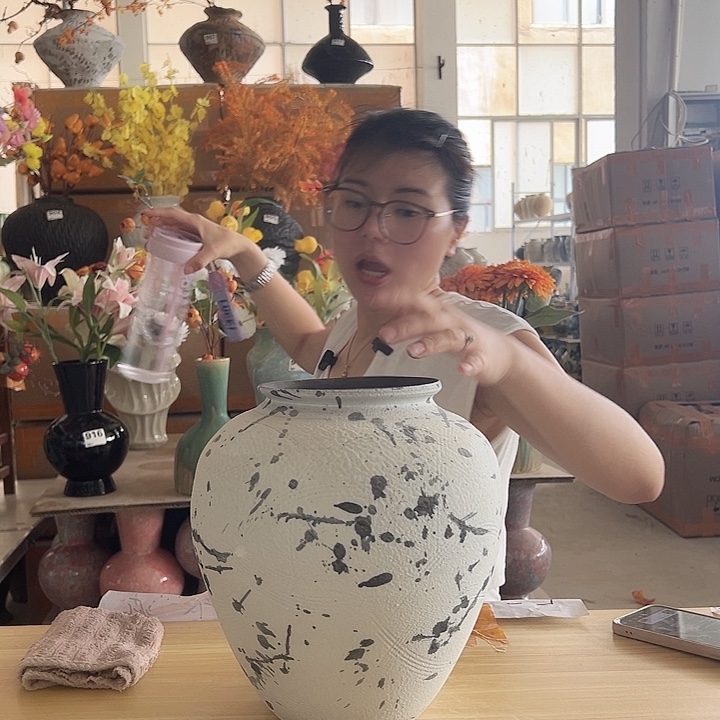 景德镇陶瓷高温花瓶23