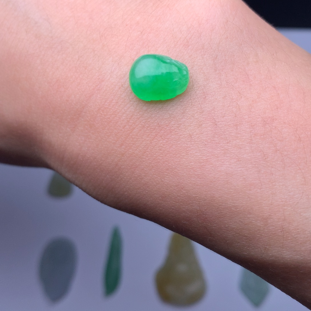 定制翡翠未镶嵌缅甸翡翠A货貔貅