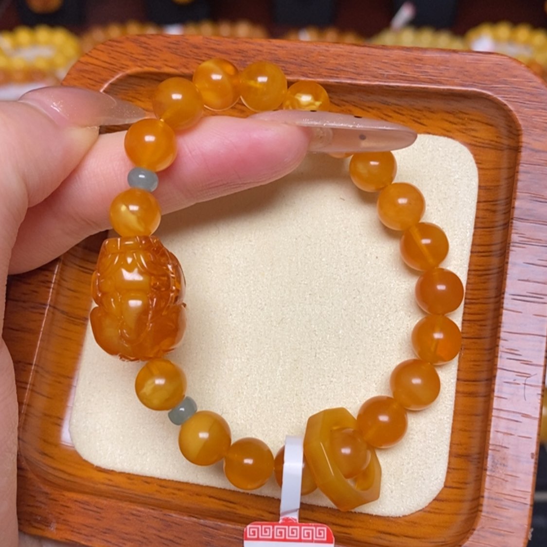 【闪购商品】蜜蜡手链未镶嵌手串