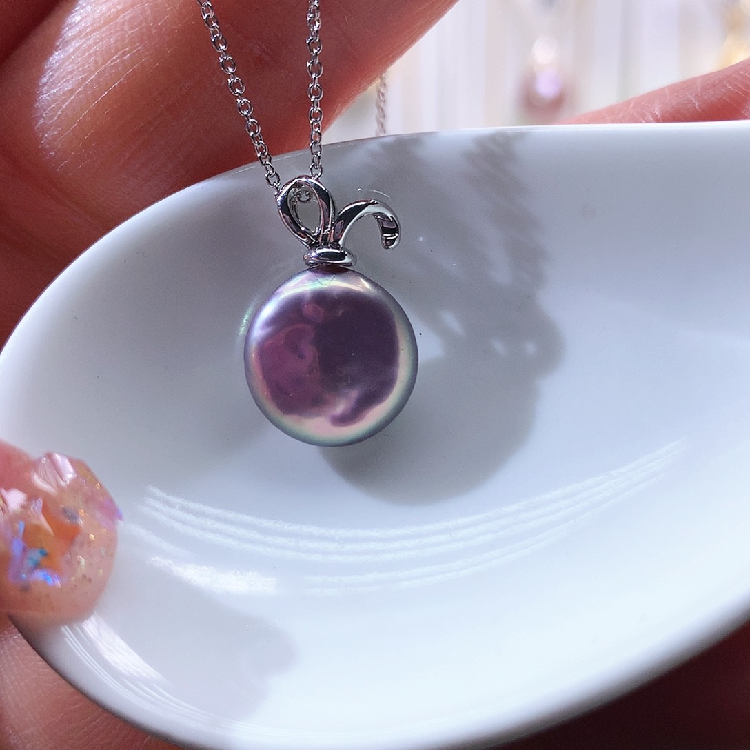 淡水珍珠颈饰合金