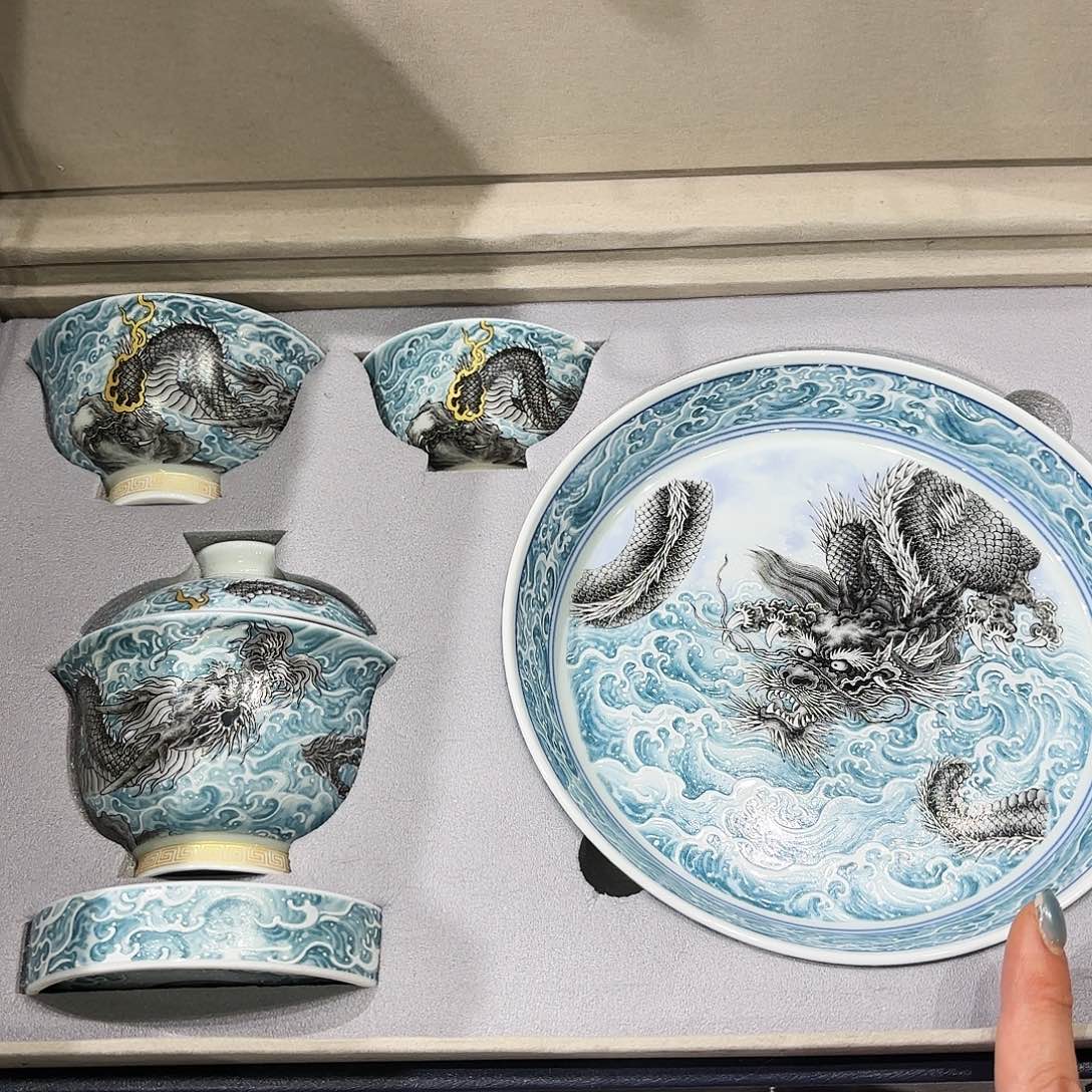 瓷片景德镇美术作品