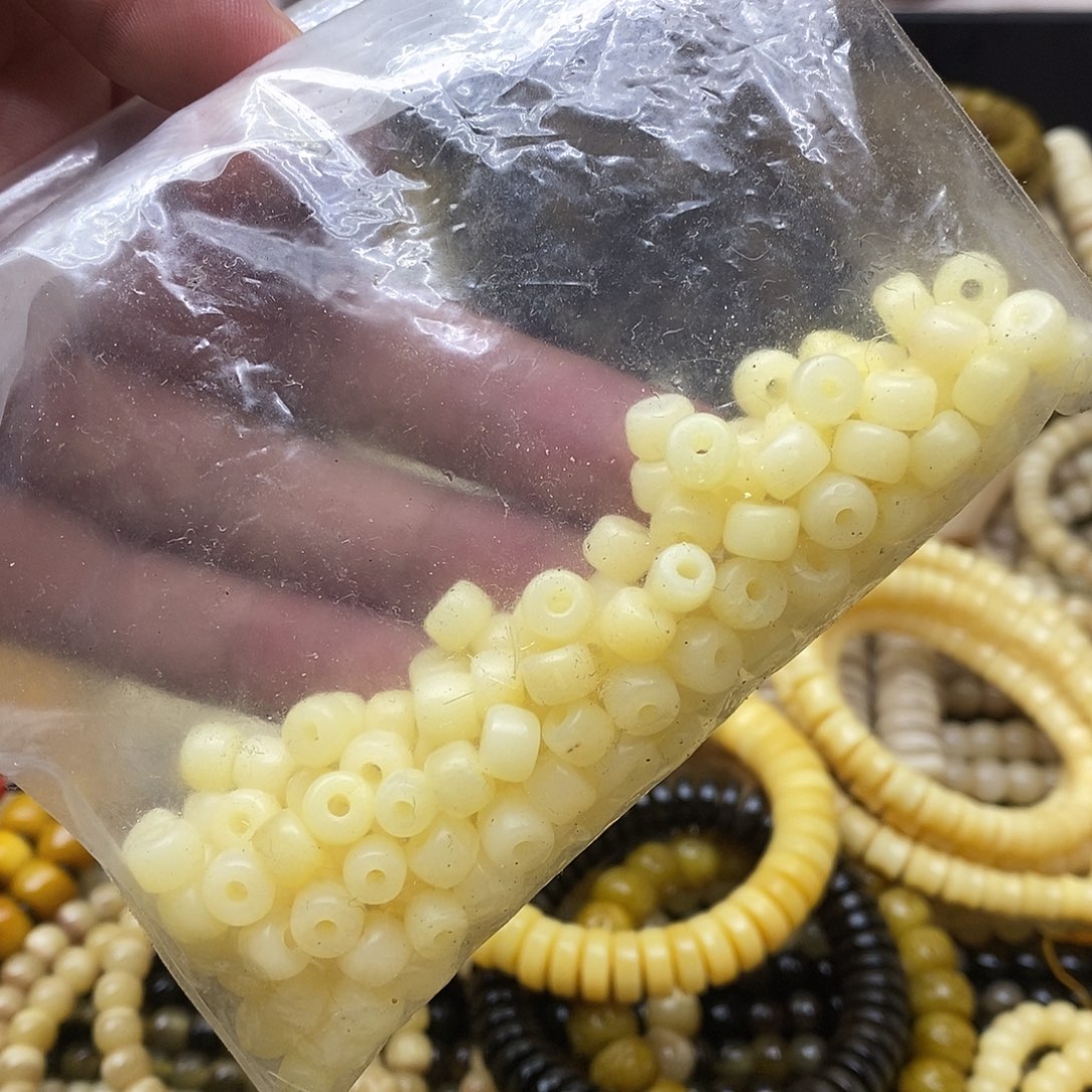 牛骨手串/手链瑕疵珠，介意不要拍