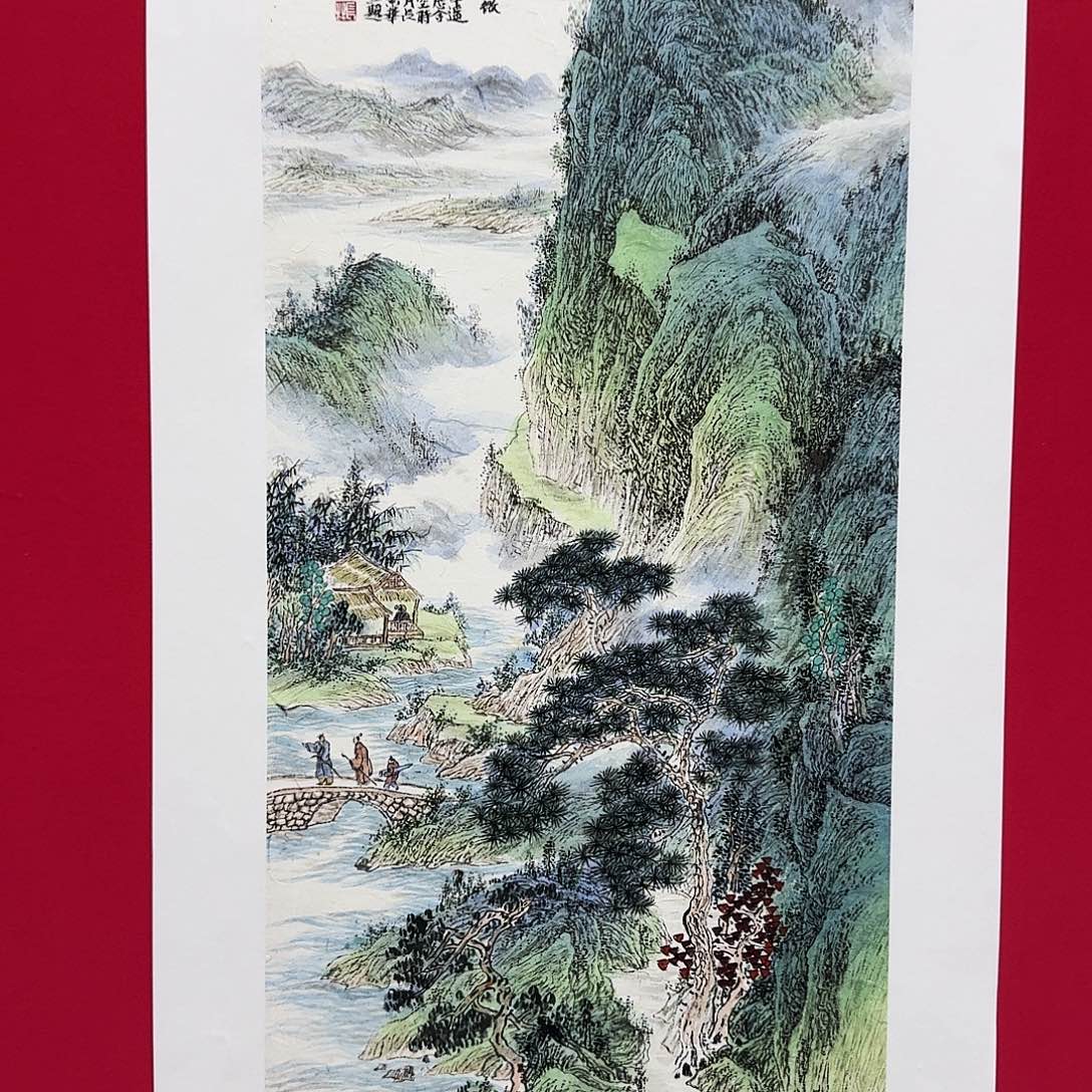 国画卫老师2平尺精品