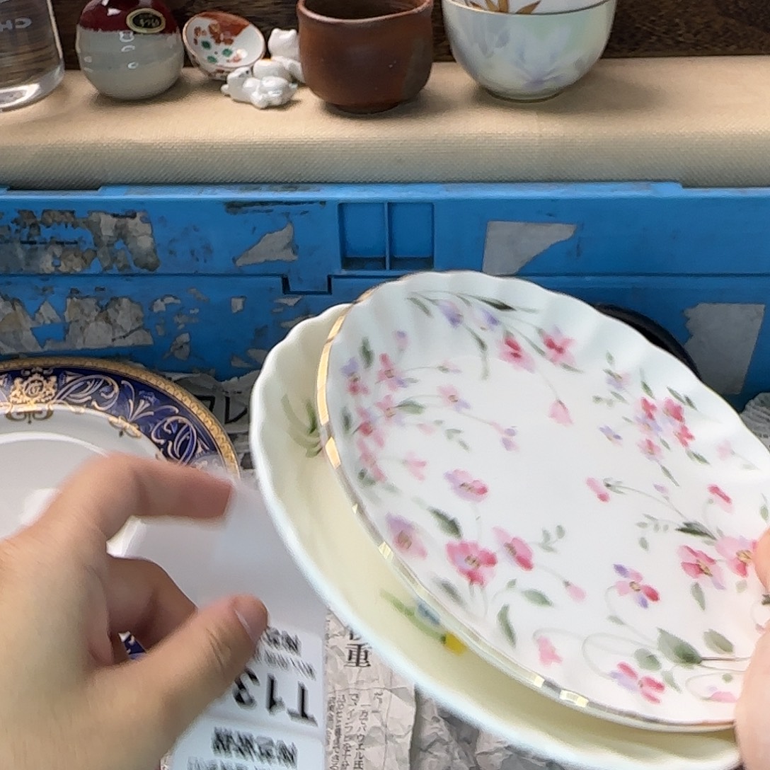 天***啦瓷片131 回流日瓷中古日瓷满18米包邮
