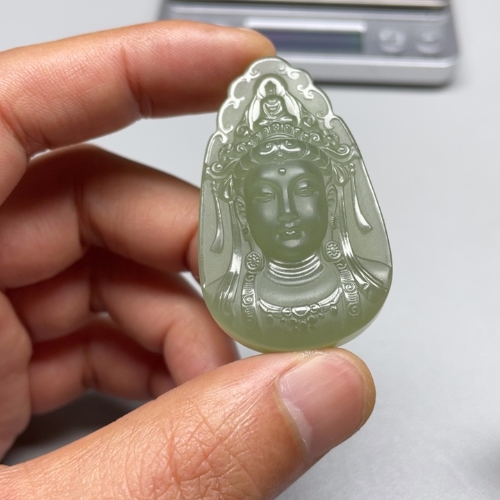 和田玉吊坠(不含链)未镶嵌用****8