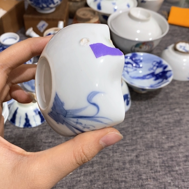 紫砂茶杯非常漂亮好看的碗