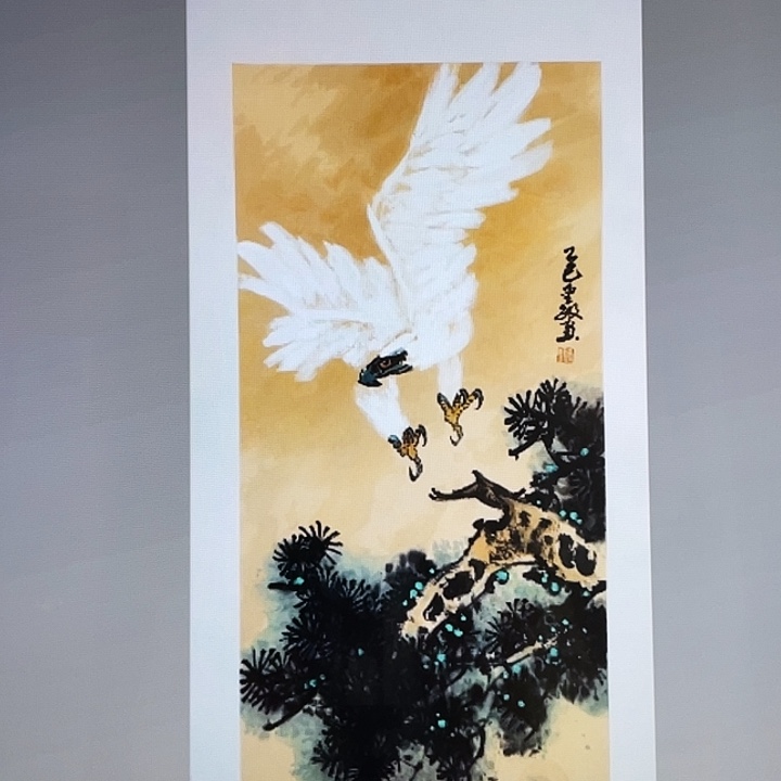 国画张圣敏先生纯手绘作品