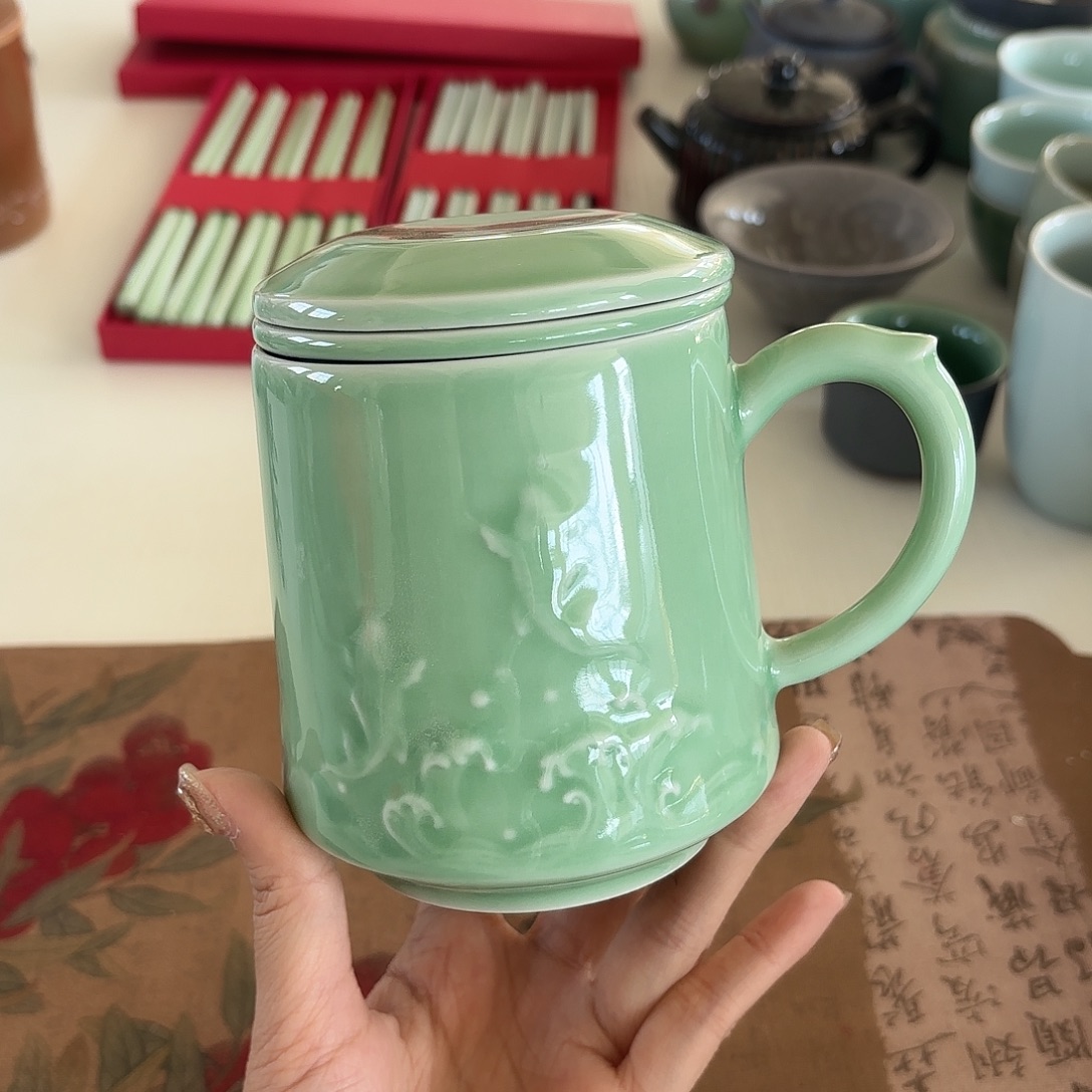 小米茶器龙泉云间青瓷
