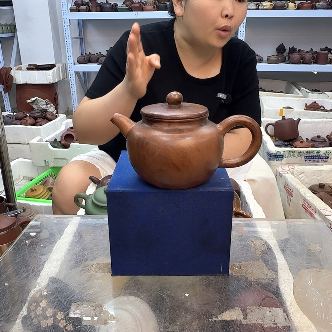 茶壶紫砂宜兴紫砂壶瑕疵处理