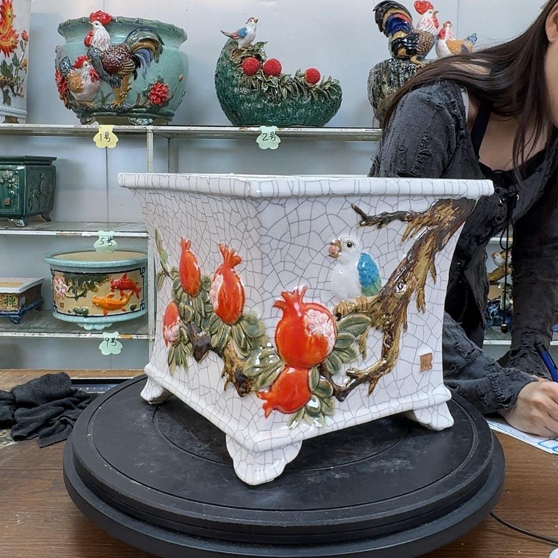 前***场四方盆内径21深度20