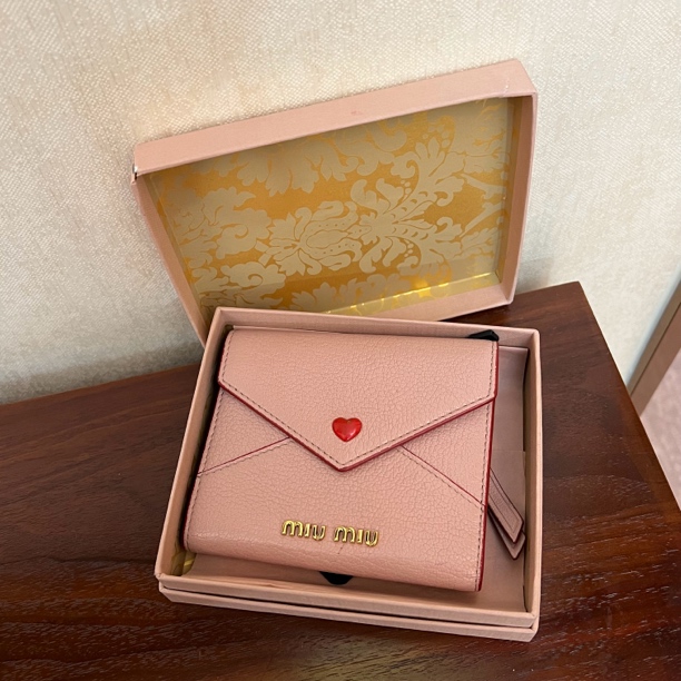 95新 MIU MIU/缪缪 miumiu钱包