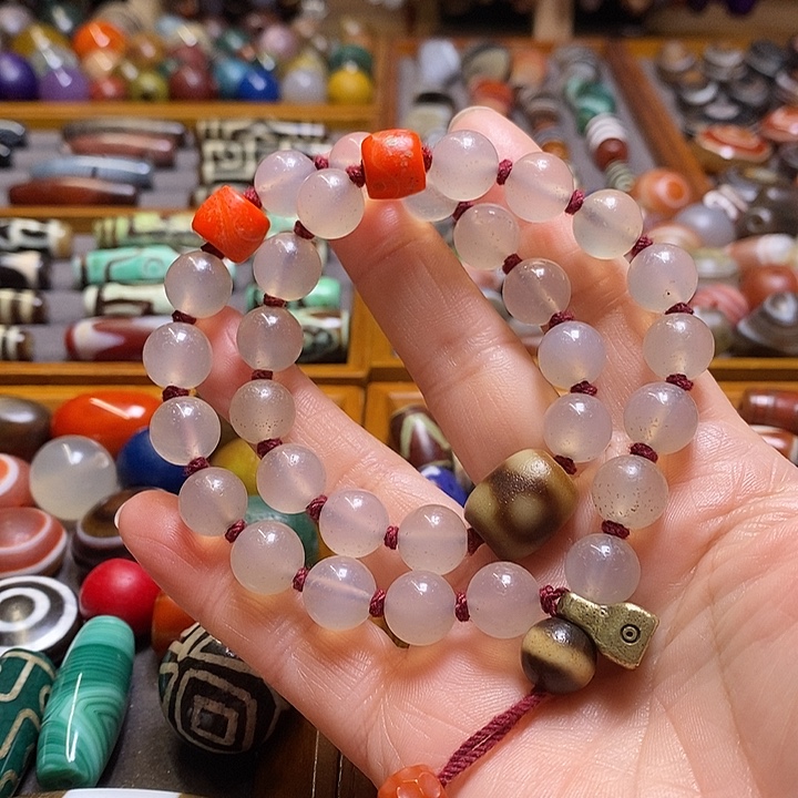 玛瑙/玉髓未镶嵌手串