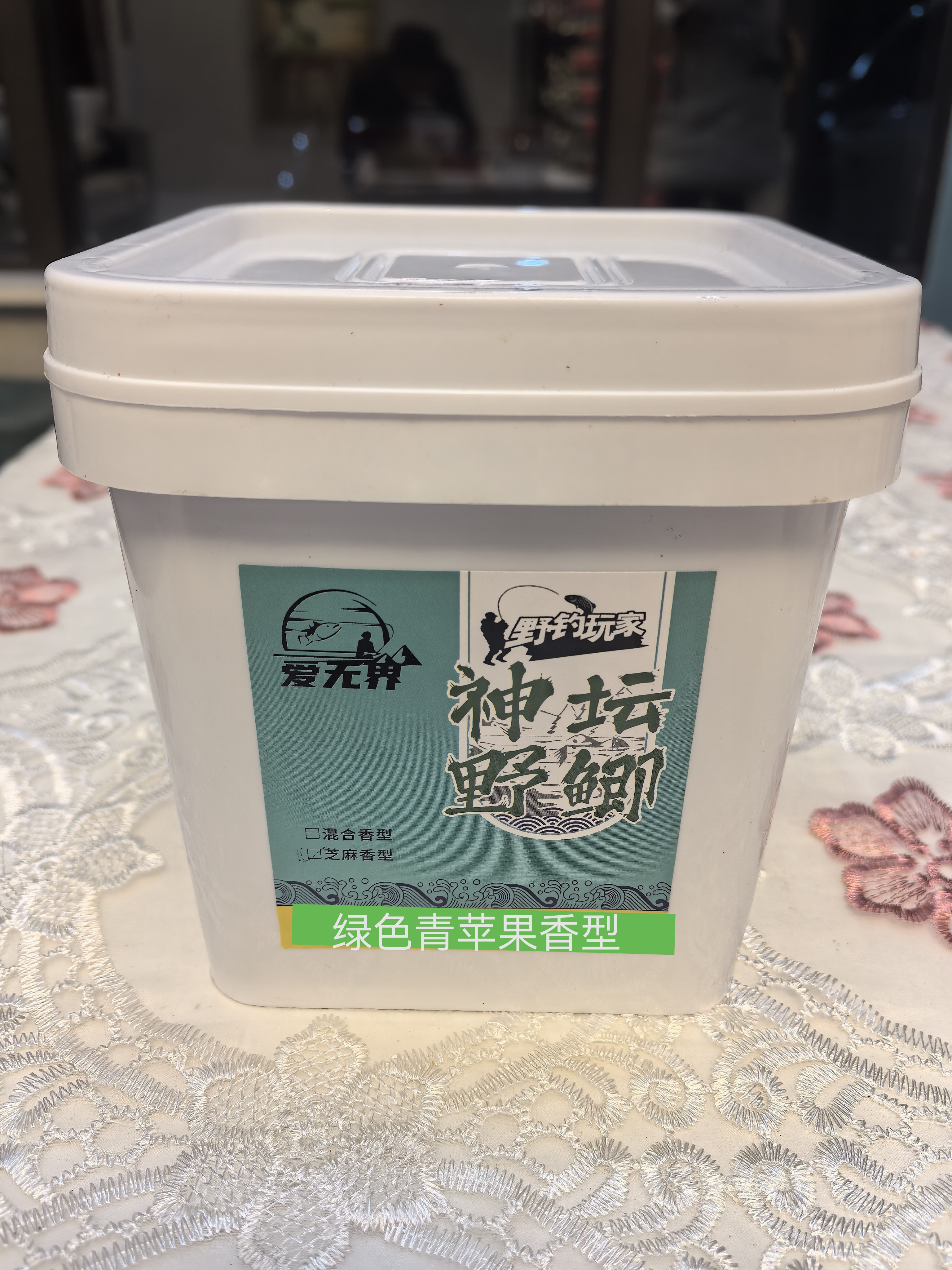 神坛窝料，绿色青苹果香型