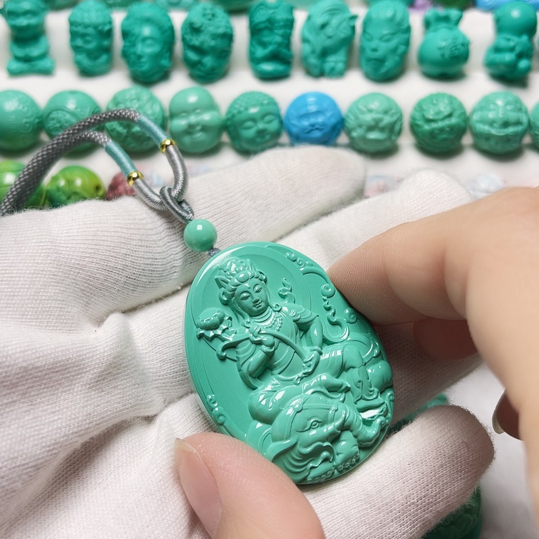 J***e龙蛇守护神普贤菩萨牌