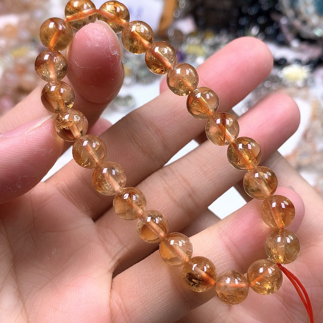 水晶手串未镶嵌天然