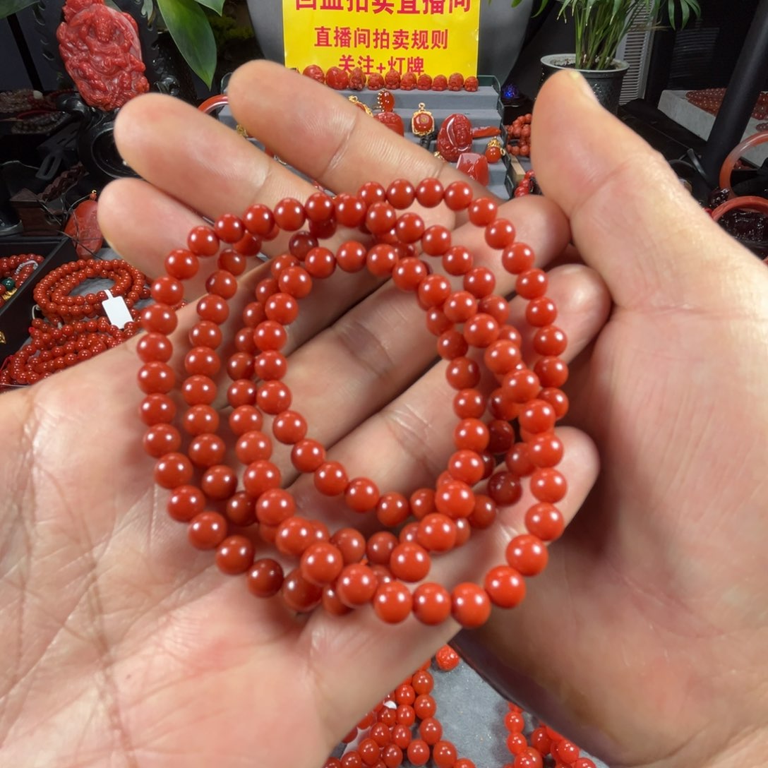 南红玛瑙手链未镶嵌大**房