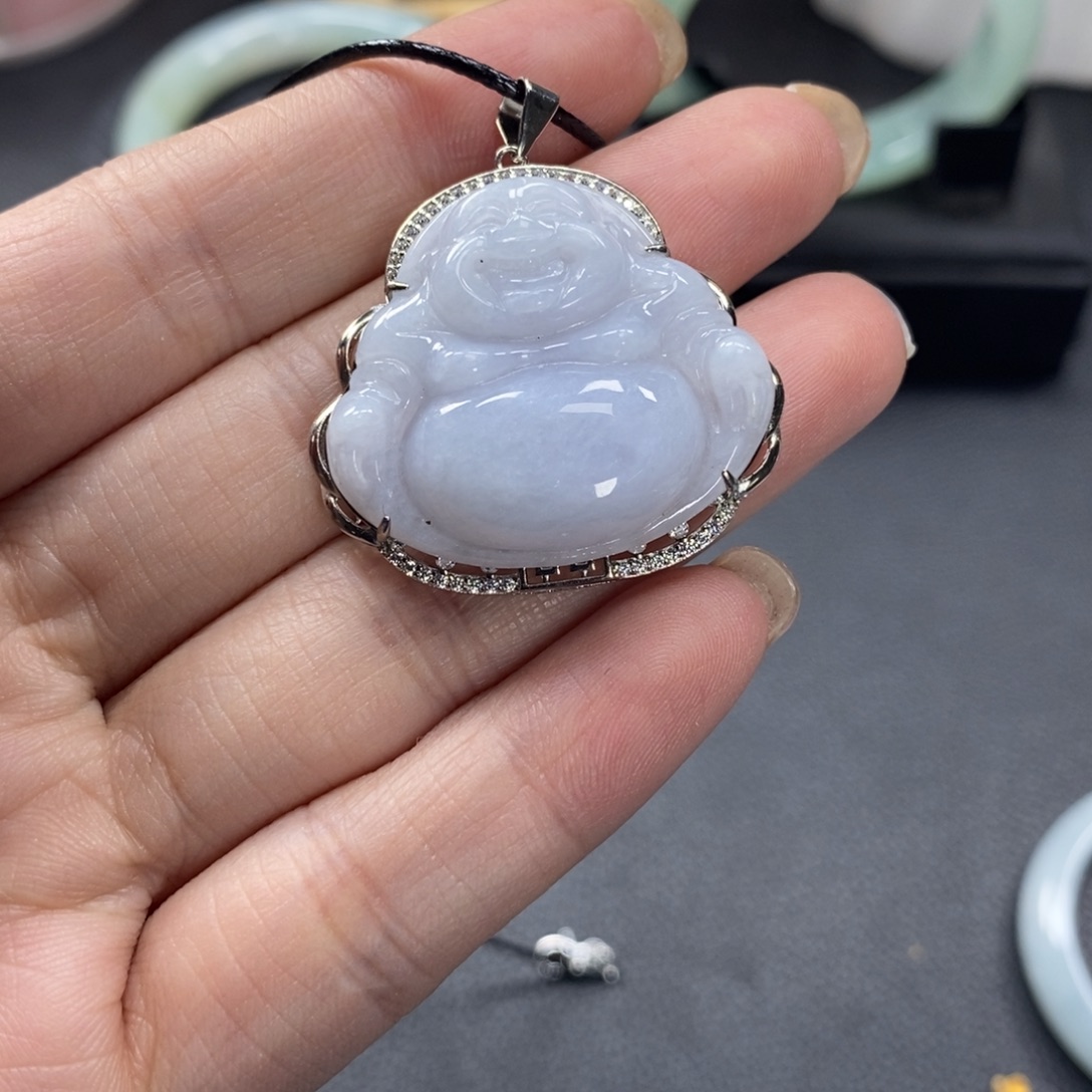 翡翠未镶嵌颈饰天然翡翠