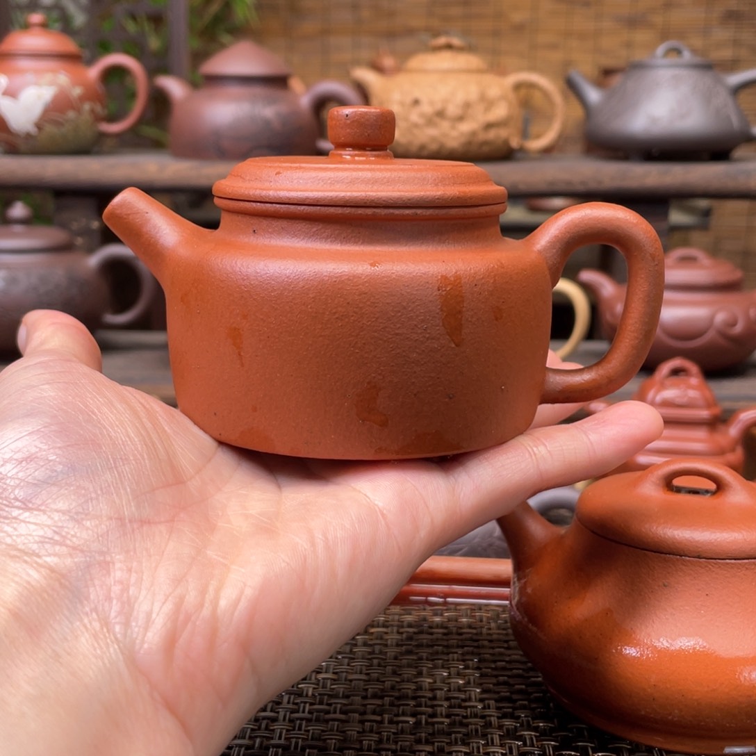 茶壶紫砂宜兴原矿紫砂手工制170