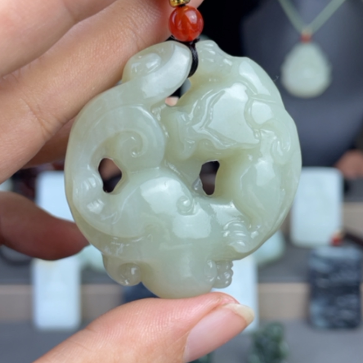 【闪购商品】和田玉颈饰未镶嵌