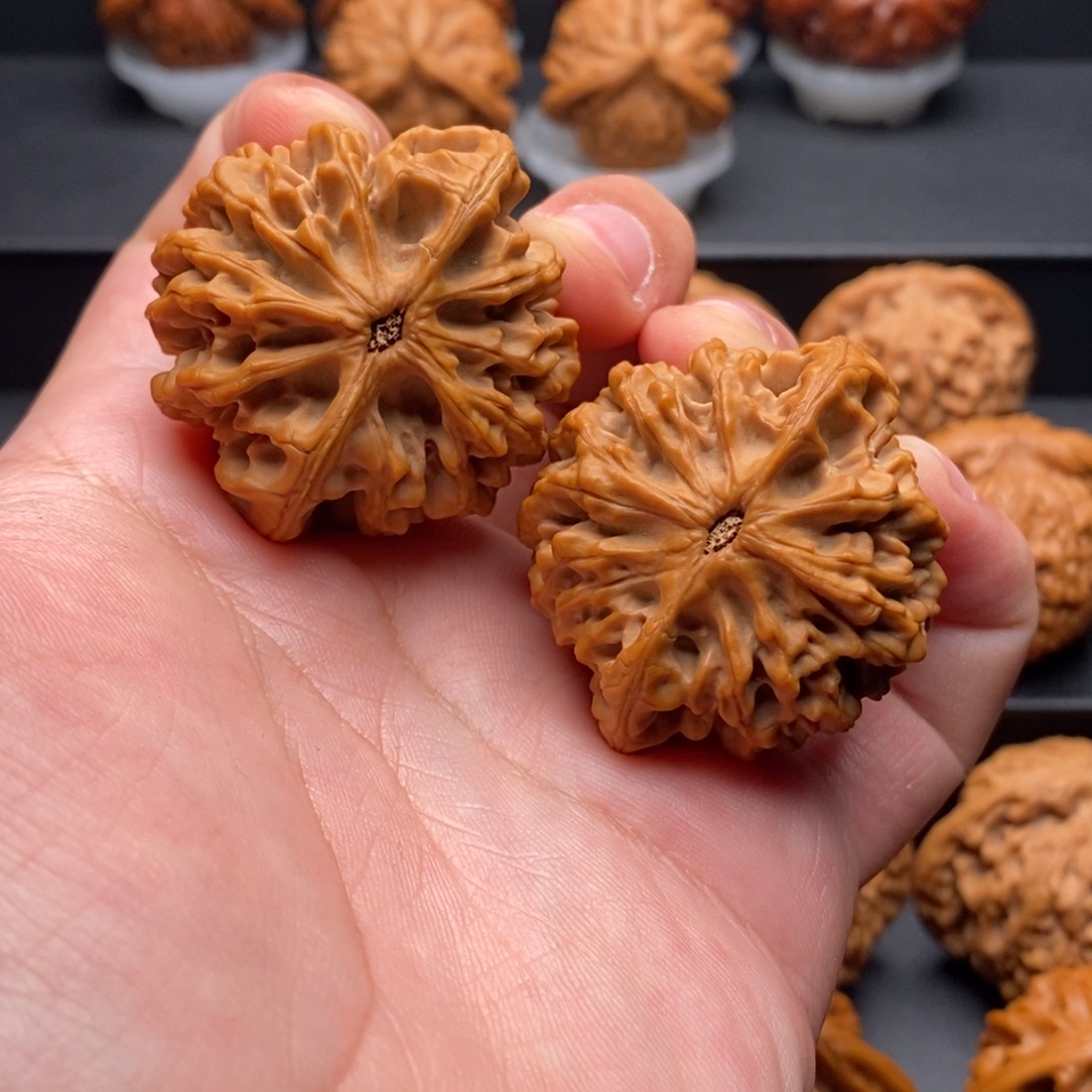 我***枪把件文玩核桃42尺秦闷