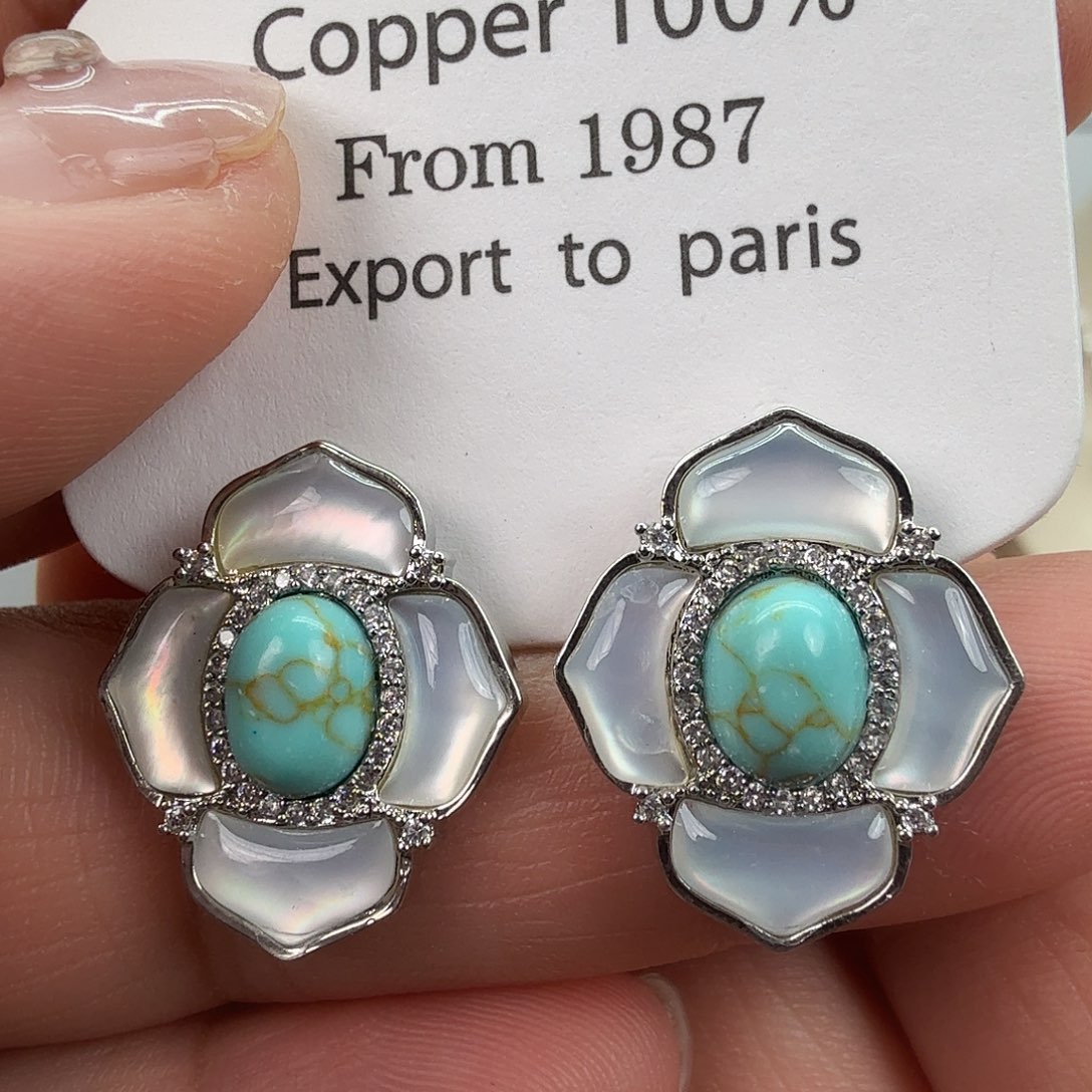 耳饰未镶嵌淡水珍珠