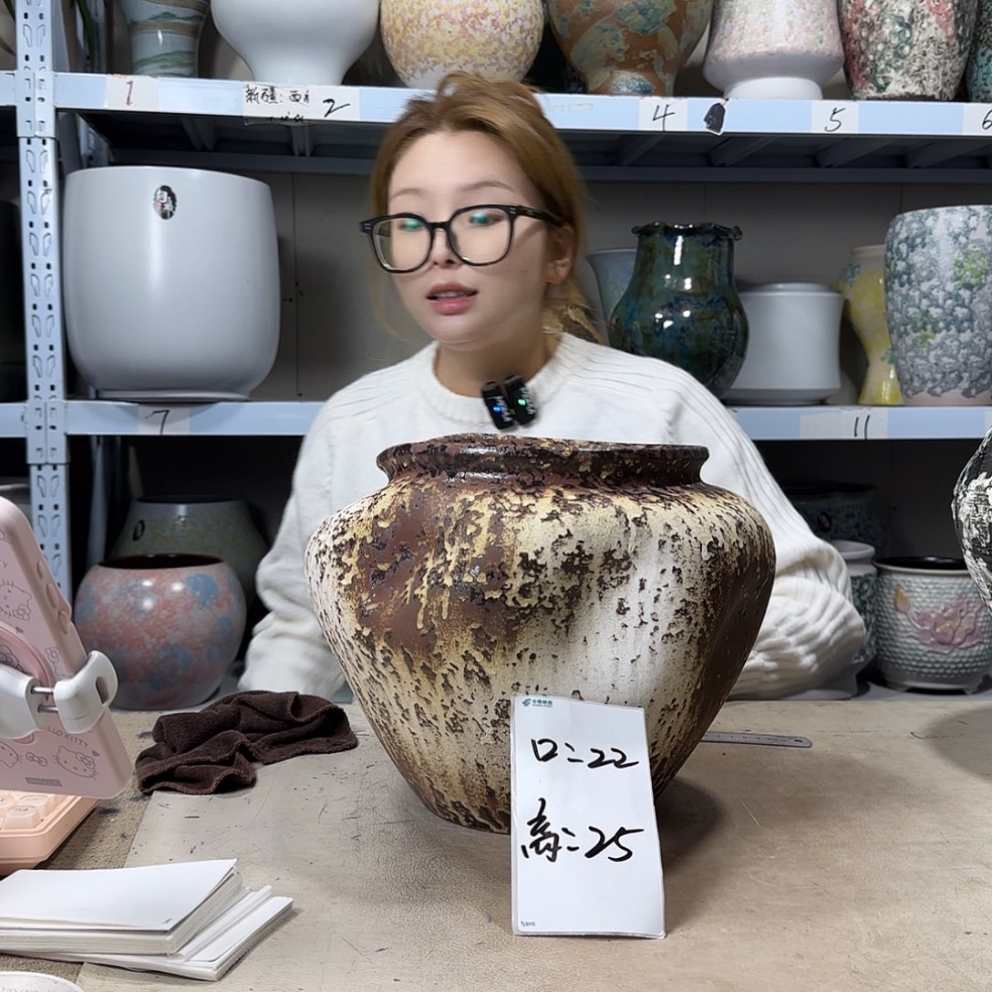 22@25 紫砂花盆尺寸