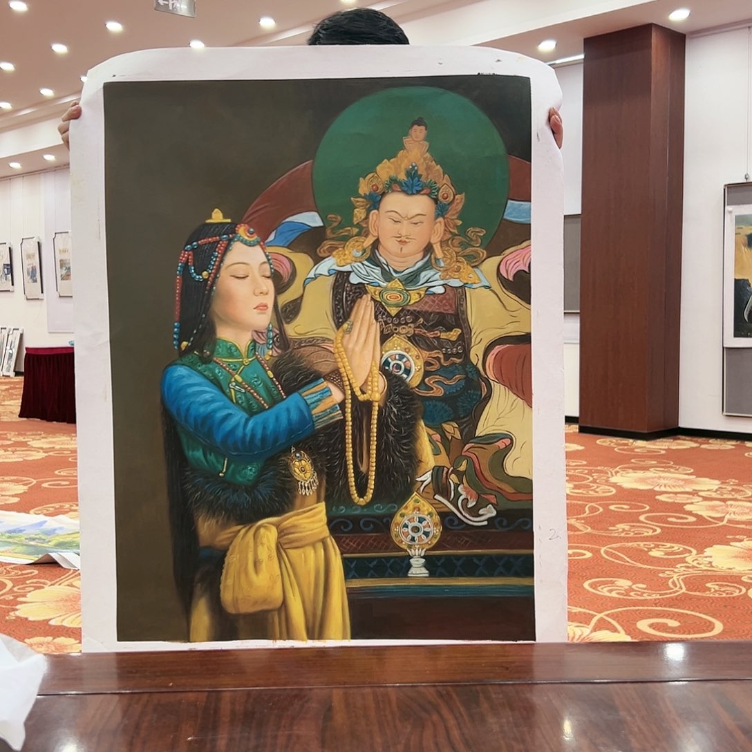 国画二郎展览原作