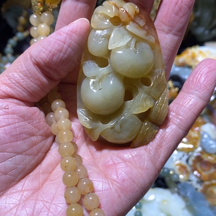 岫玉岫玉吊坠未镶嵌