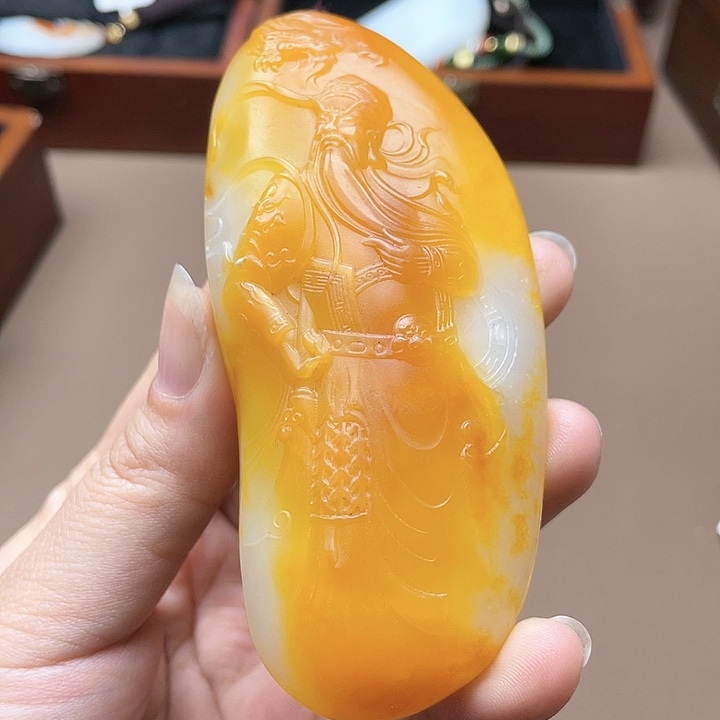 和田玉挂件未镶嵌F