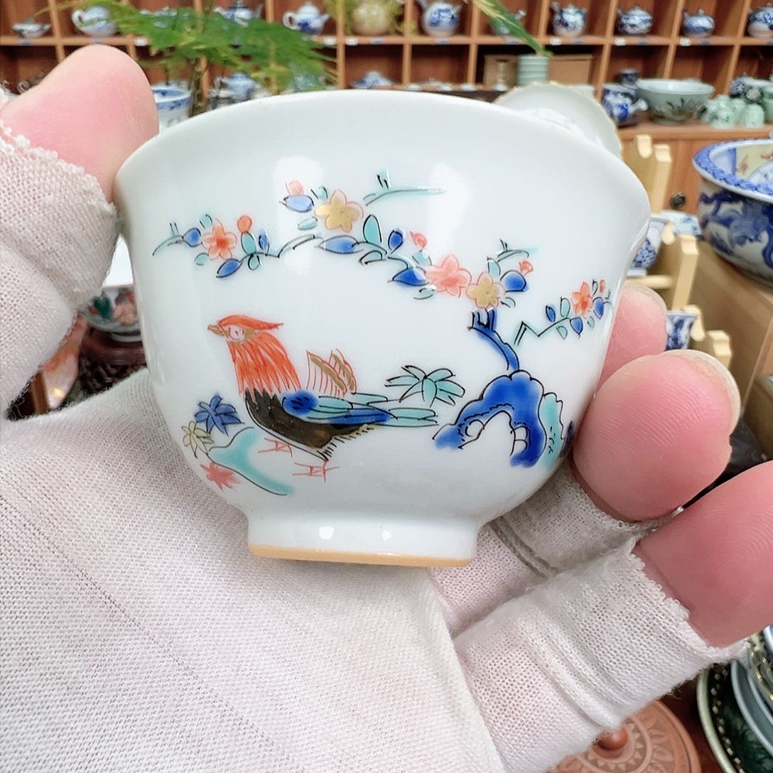 柴窑茶具茶壶茶杯盘子