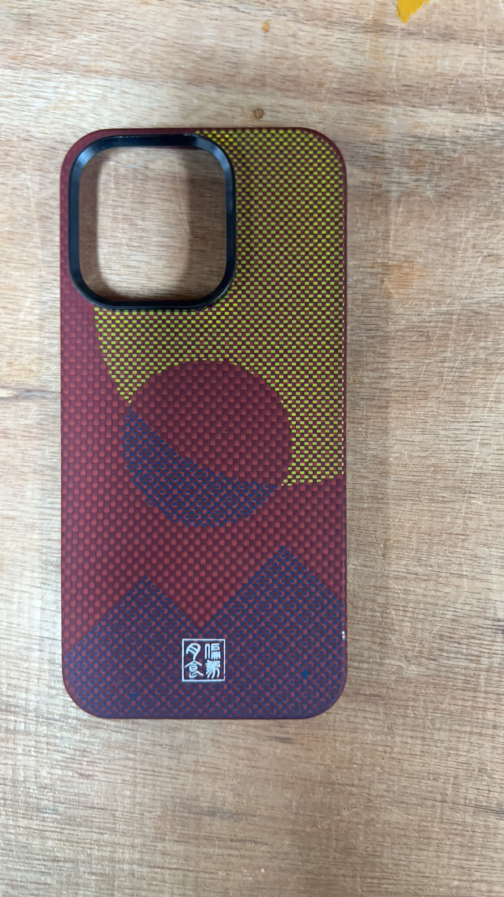 【瑕疵福利款】凯夫拉芳纶纤维手机壳 编号A004