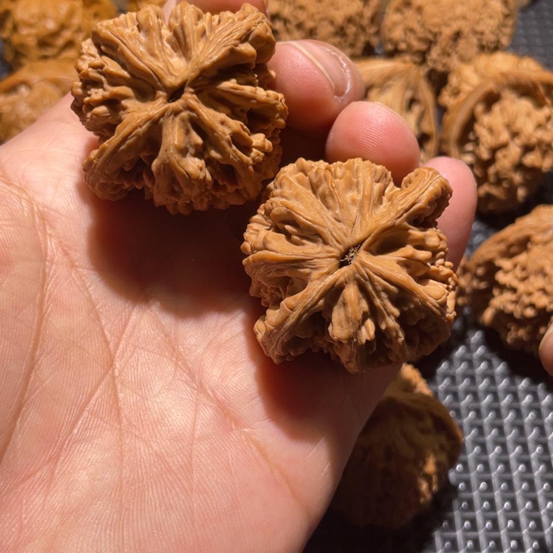 吊坠文玩核桃41全品无修虎头