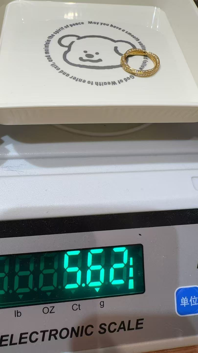 足金精品工艺戒指