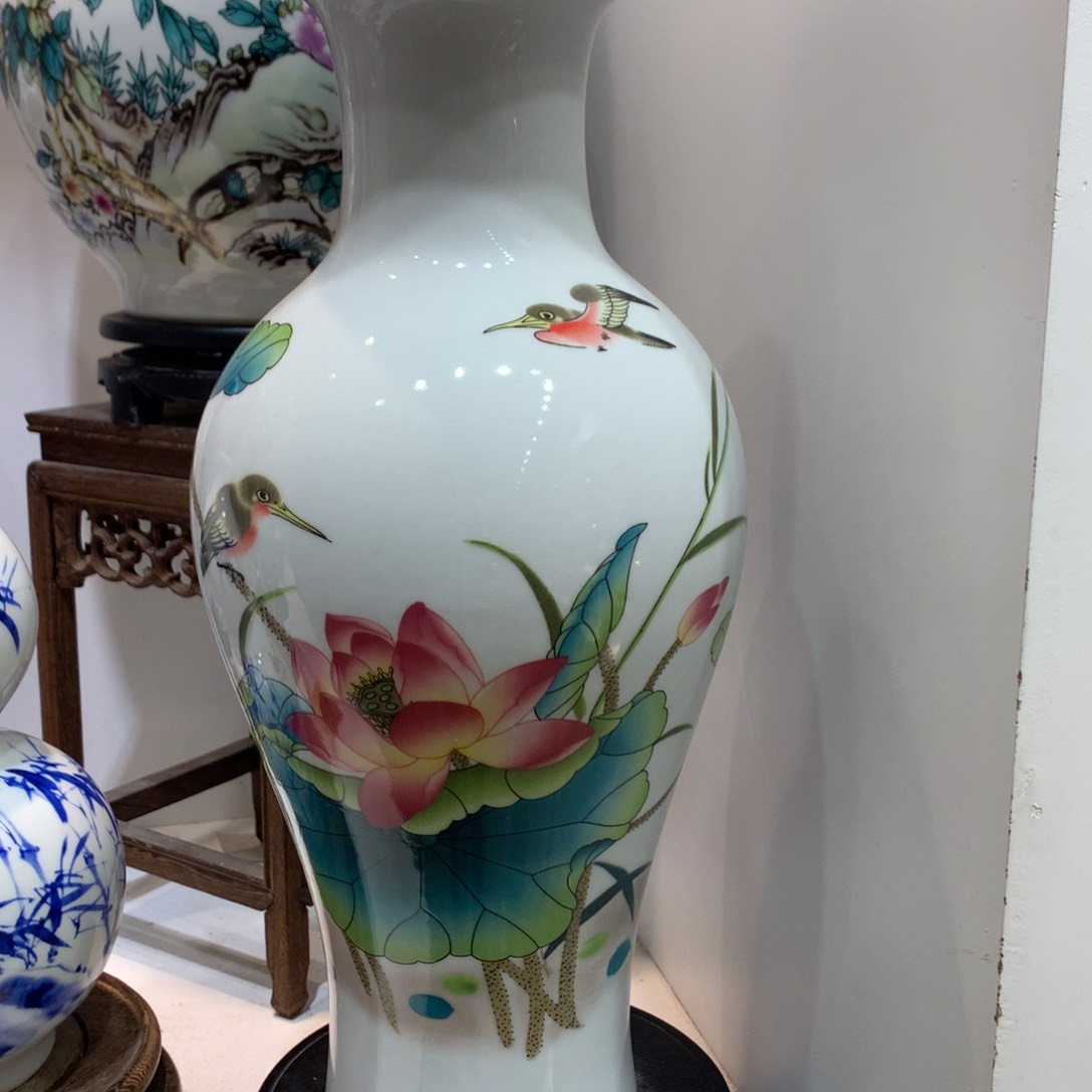 景德镇陶瓷花瓶摆件