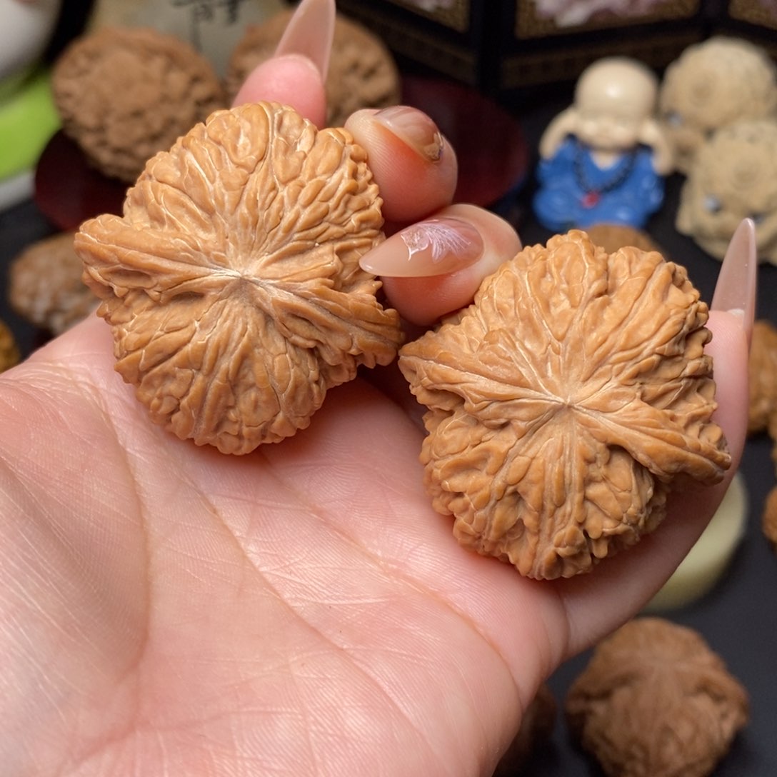 文玩核桃把件全品山地磨42