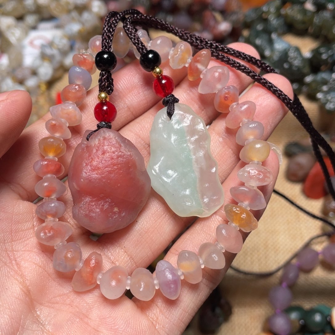 玛瑙/玉髓手链未镶嵌其**生