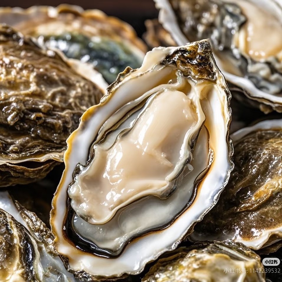 乳山3+生蚝20个6斤多，一个3两多，多种口味可做