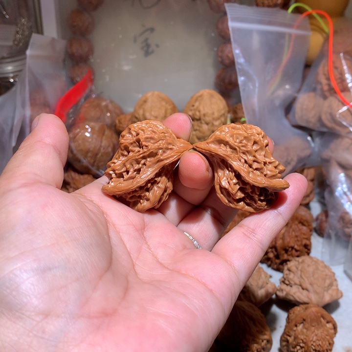 核桃手串/手链盘山小鸟