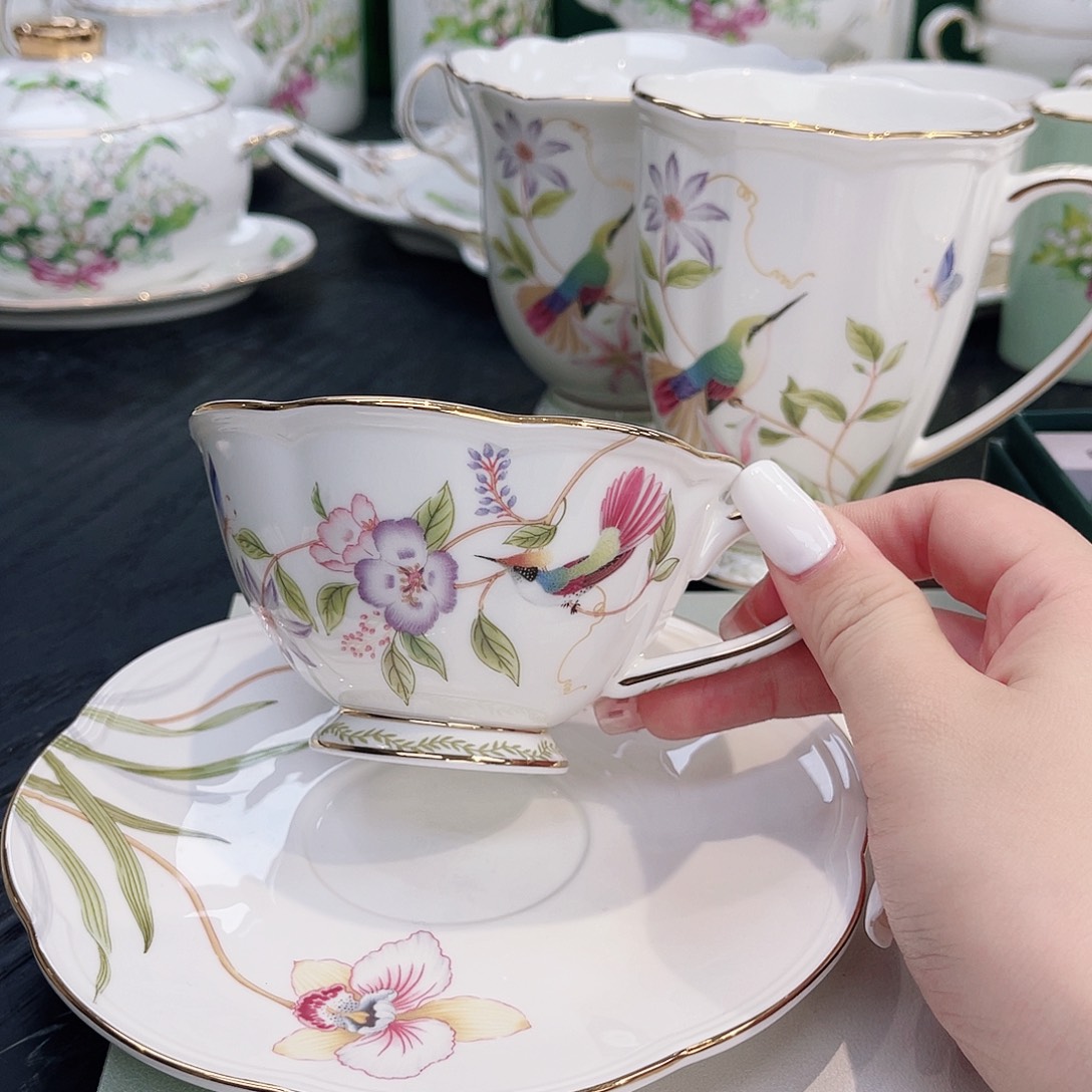 骨瓷咖啡杯碟————————-