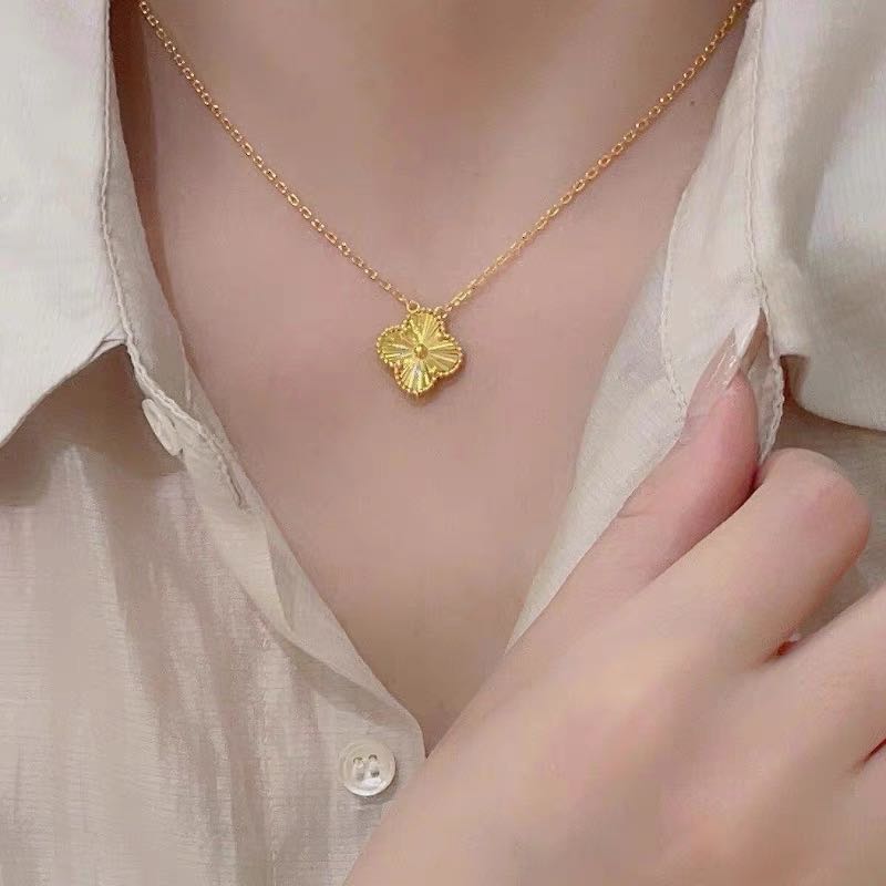 合金项链 合金项链四叶草项链