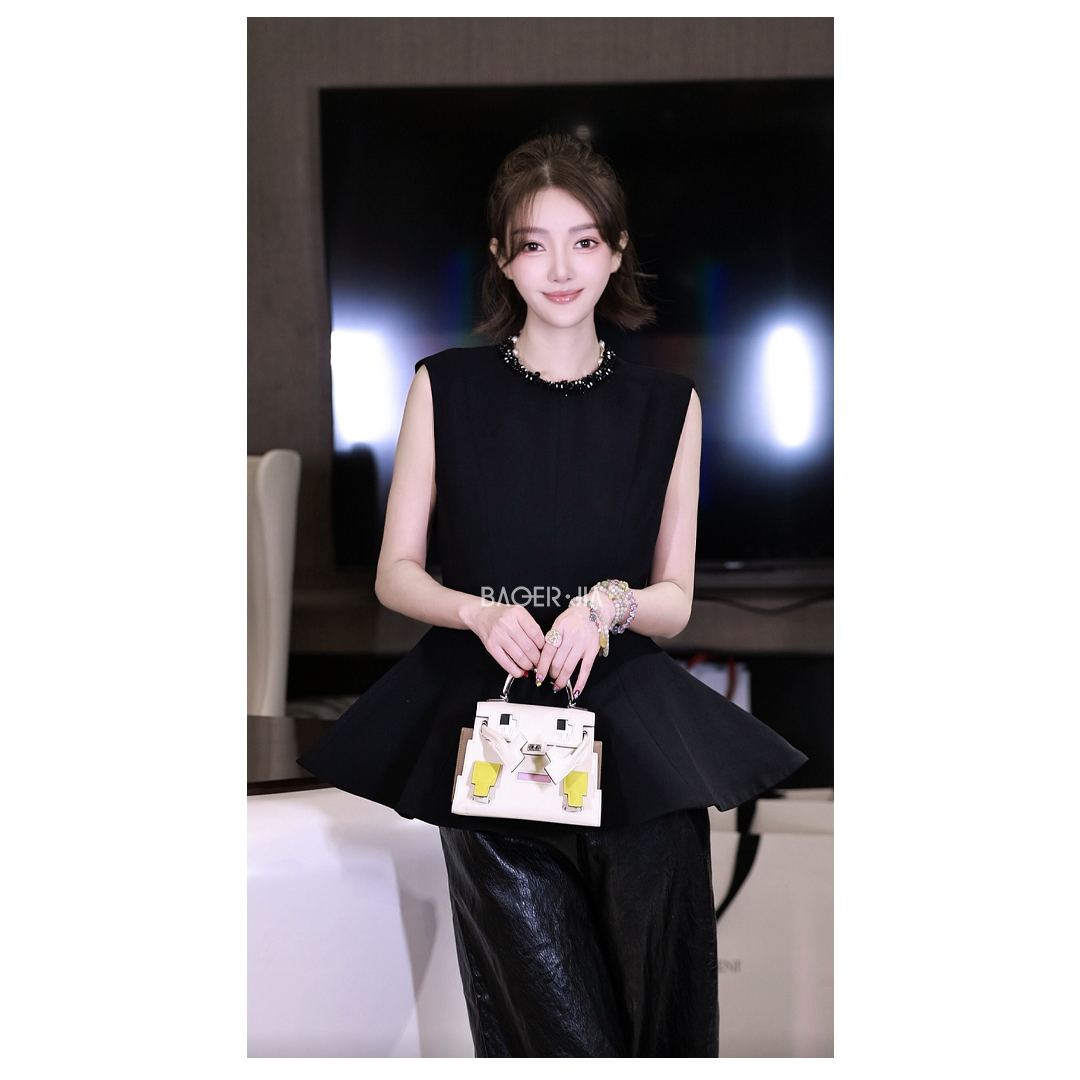 10-【美人心计】宝儿家含幂BG48125308XQ秋法式浪漫轻奢赫本风背心