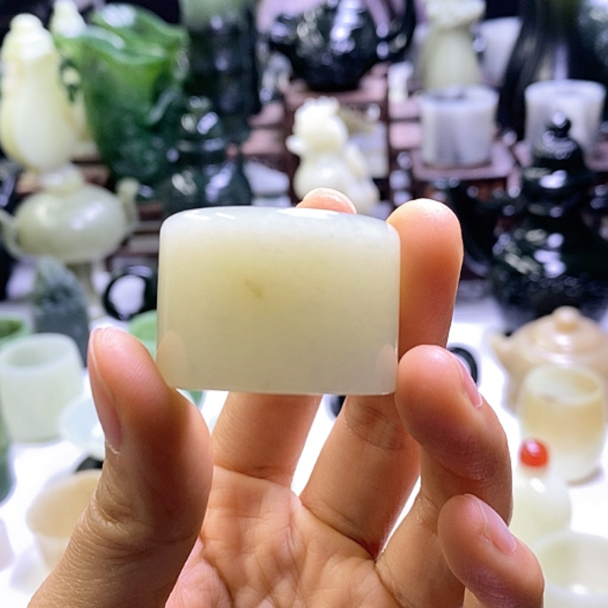 【闪购商品】和田玉把件未镶嵌搞****孙福利